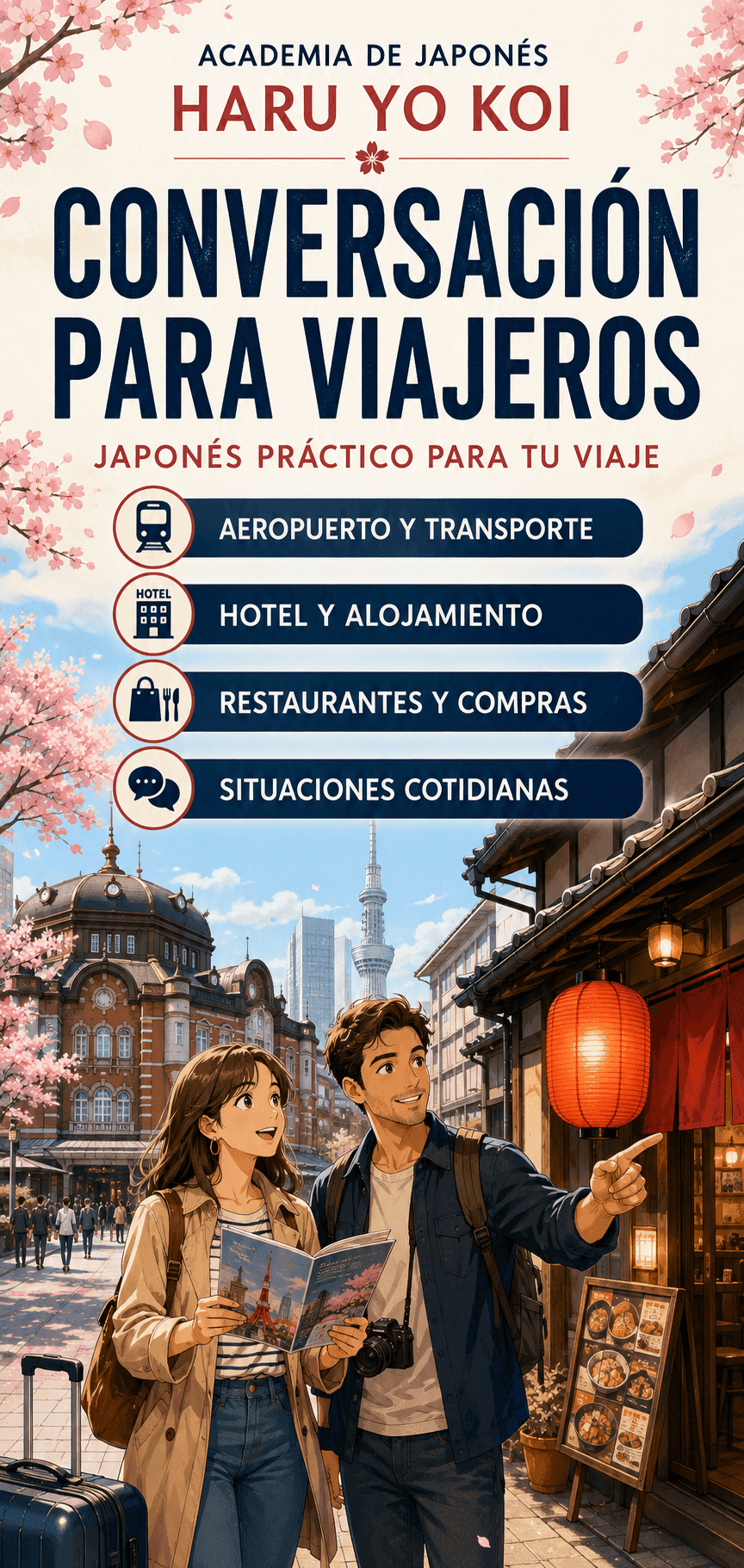 Japonés para Viajeros – Curso online de dos meses